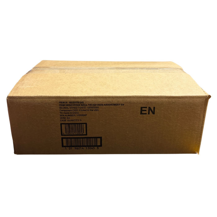 Pokemon 2025 Q4 Pokeball Tin/Case