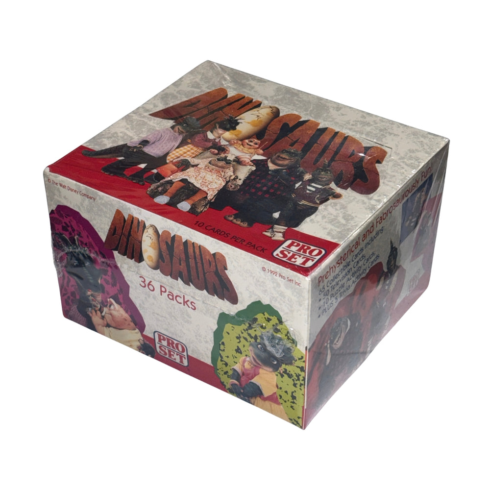 1992 Pro Set Dinosaurs Trading Cards Box