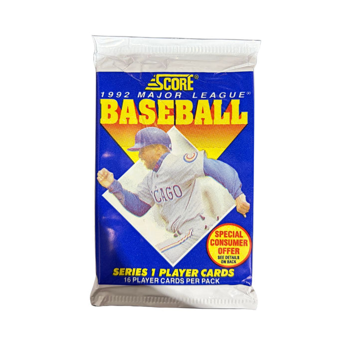 1992 Score Series 1 / One MLB Baseball Hobby Box