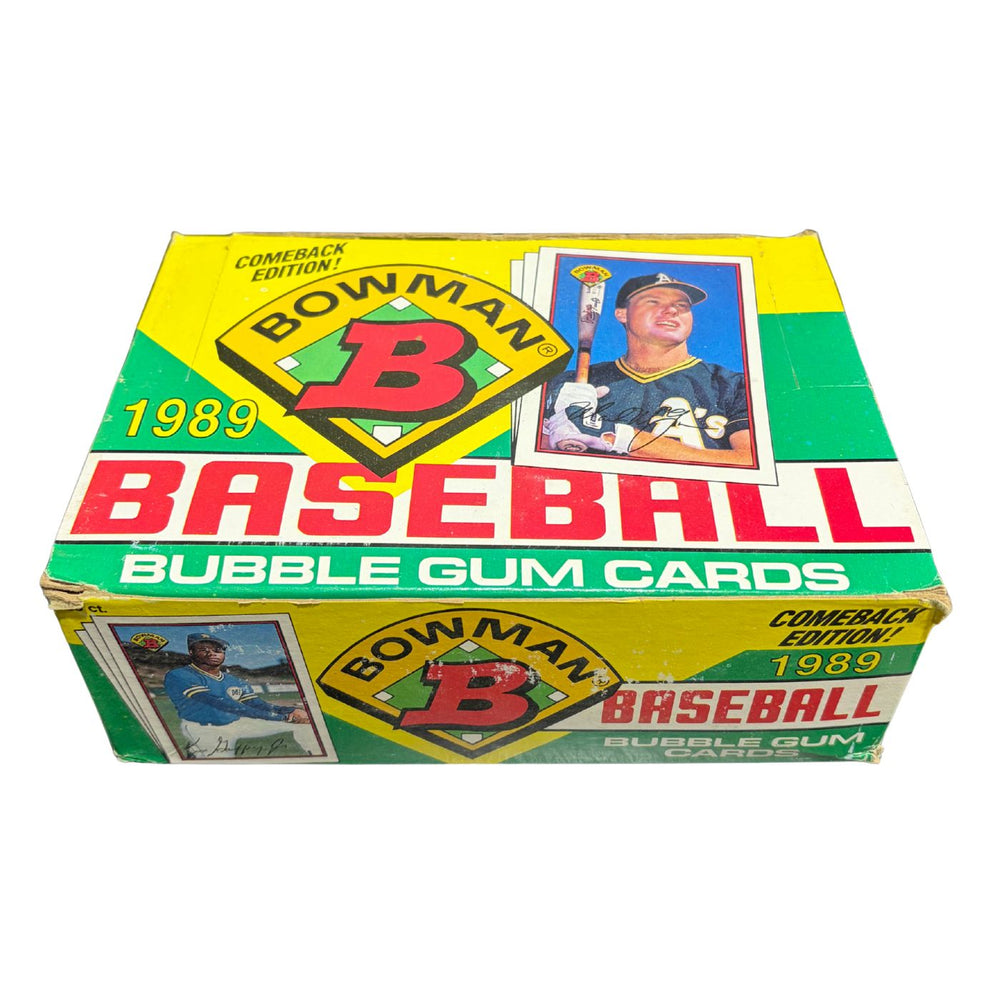 1989 Bowman MLB Baseball Wax Box/Pack