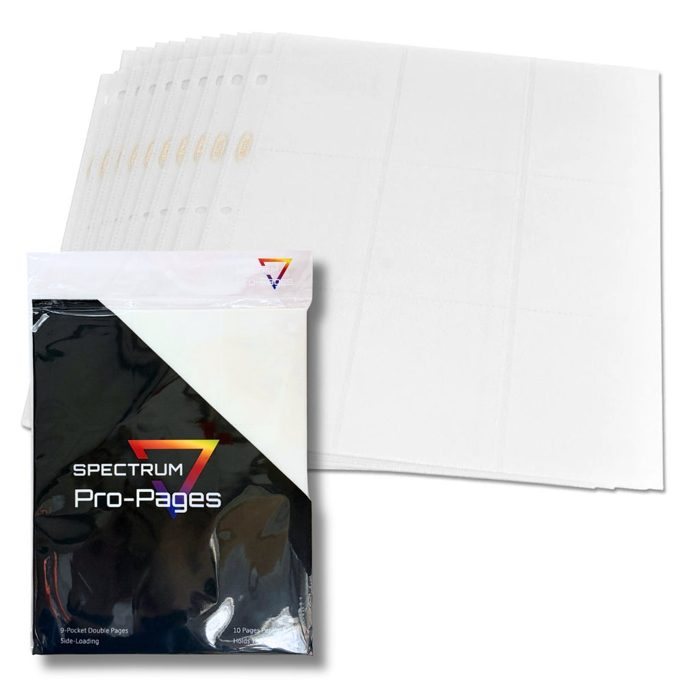 BCW Spectrum Pro-Pages 9-Pocket Double Pages Side-Loading