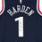 James Harden Autographed Los Angeles Clippers Blue Nike Icon Edition Basketball Jersey