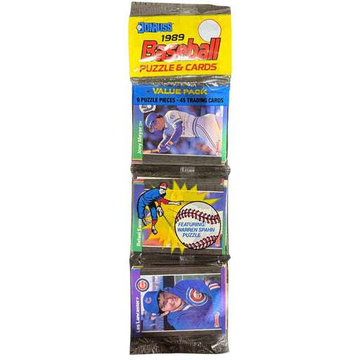 1989 Donruss MLB Baseball Picture Cards Rack Pack