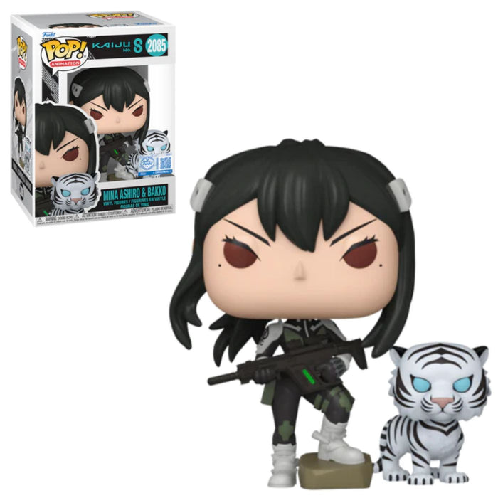 Funko Pop! Animation Kaiju No. 8 Mina Ashiro & Bakko #2085 - Pastime Sports & Games