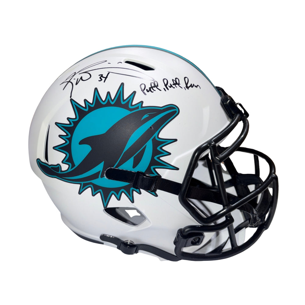 Ricky Williams Autographed Miami Dolphins Football Helmet
