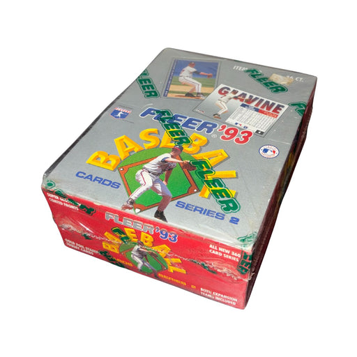 1993 Fleer Series Two/2 MLB Baseball Hobby Box