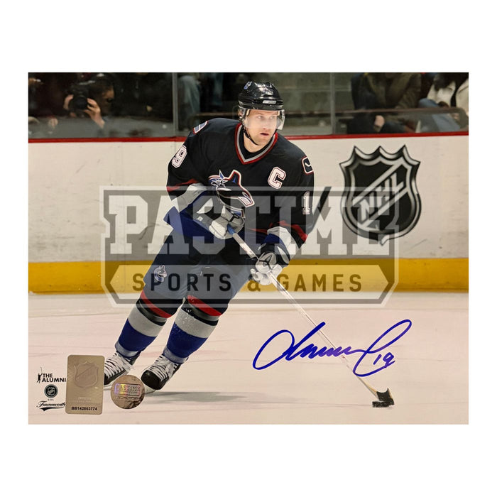 Markus Naslund Autographed Vancouver Canucks Photo (Home Orca Jersey Skating 5) - Pastime Sports & Games