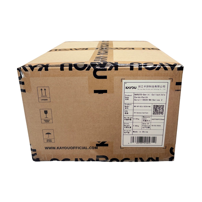 Naruto Smriti Cards Earth Scrolls Series 2 Box/Case
