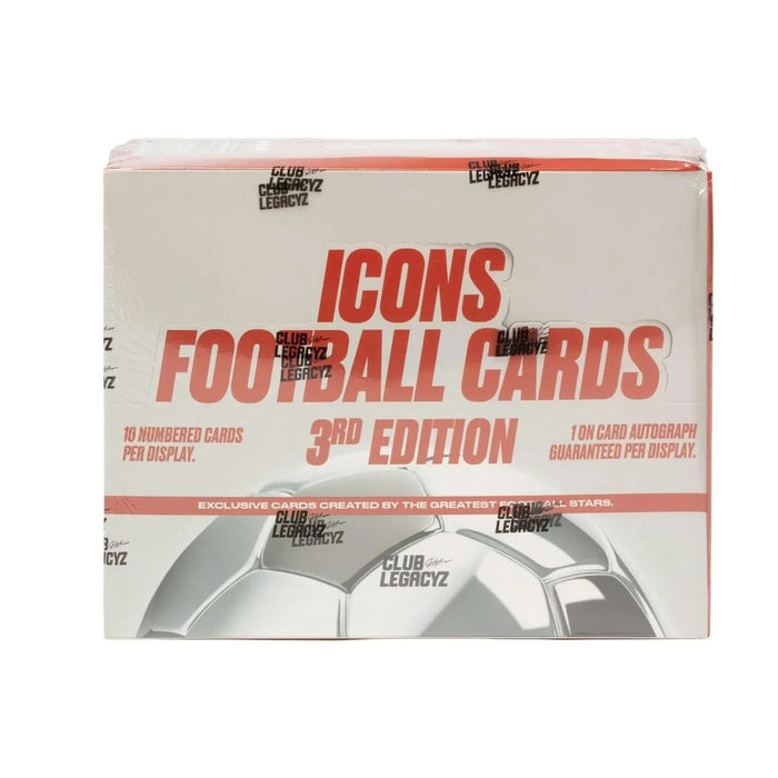 2026 Club Legacyz Icons 3rd Football Soccer Hobby Box - Pastime Sports & Games