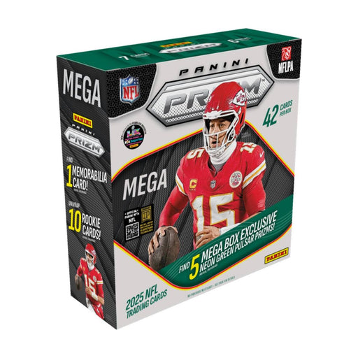 2025 Panini Prizm NFL Football Mega Box/Case - Pastime Sports & Games