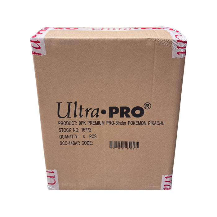 Ultra Pro Pokemon Pikachu Elite Series Zip 9-Pocket PRO-Binder - Pastime Sports & Games