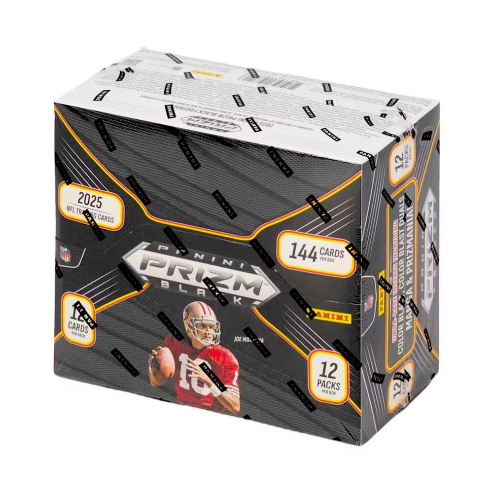 2025 Panini Prizm Black NFL Football Hobby Box - Pastime Sports & Games