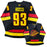 Marco Rossi Vancouver Canucks Black Custom Stitched Fanatics Skate Jersey - Pastime Sports & Games