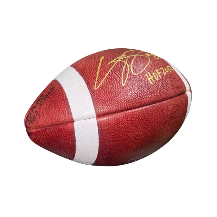 Geroy Simon Autographed Wilson Football - Pastime Sports & Games