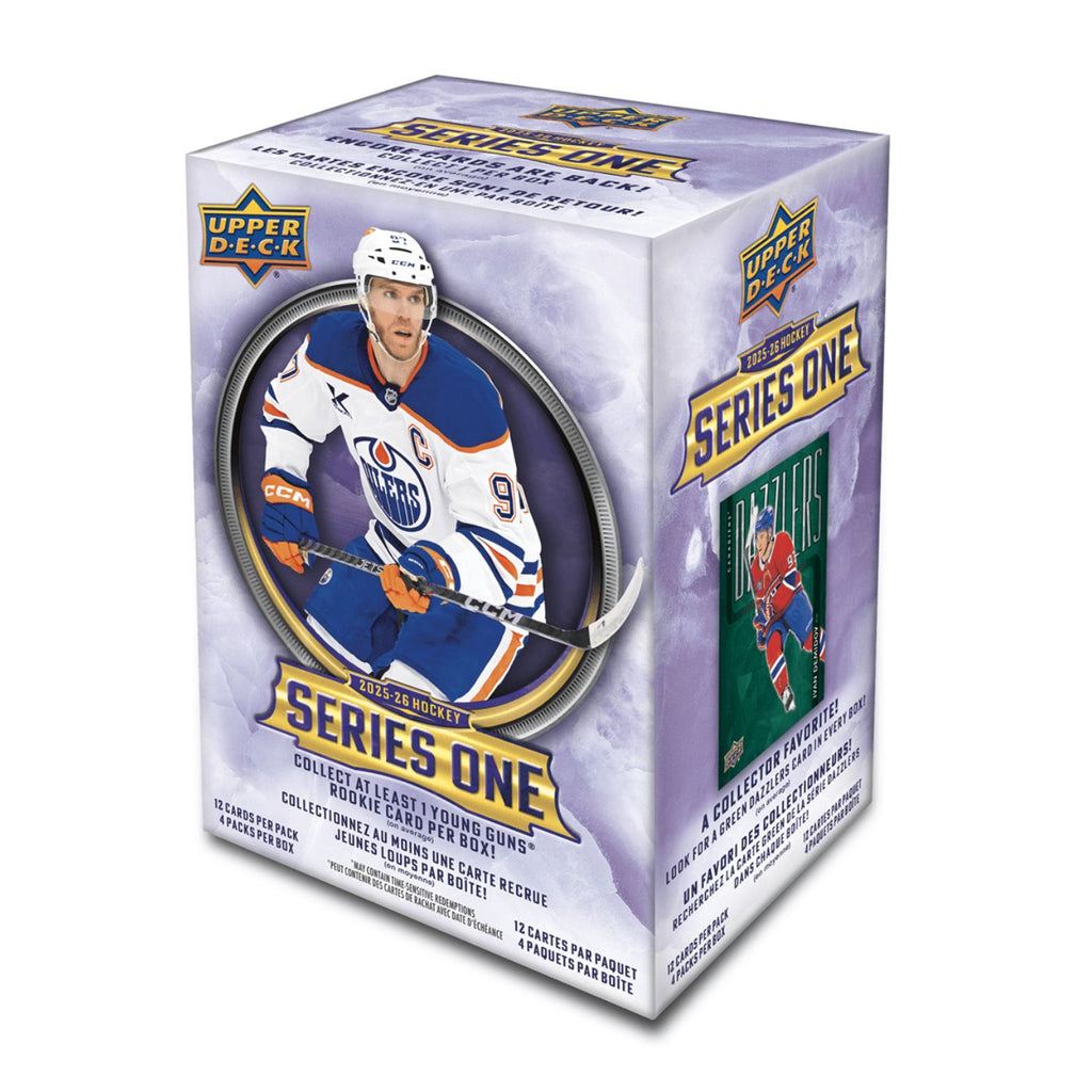 豪プログレ Sebastian Hardie 紙ジャケットボックスセット 2025/26 Upper Deck Series 1/One NHL Hockey Blaster Box/Case