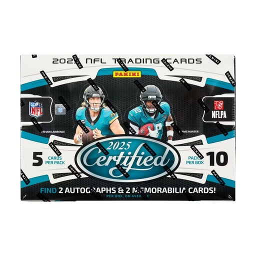 2025 Panini Certified NFL Football Hobby Box