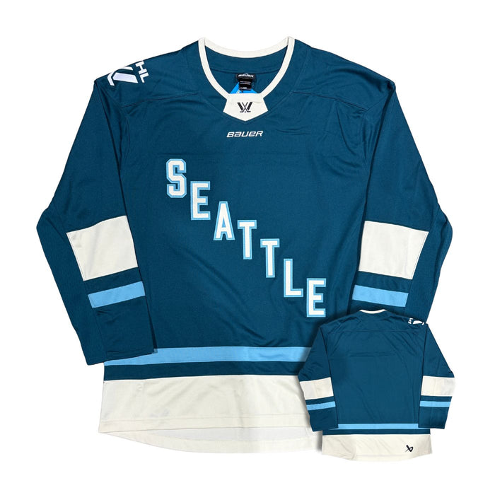 Blank Seattle Hockey Team PWHL Hockey Home Jersey