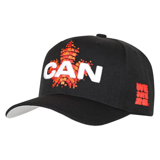 Canada 2026 World Cup Black Hat Pre-Curved Snapback - Pastime Sports & Games