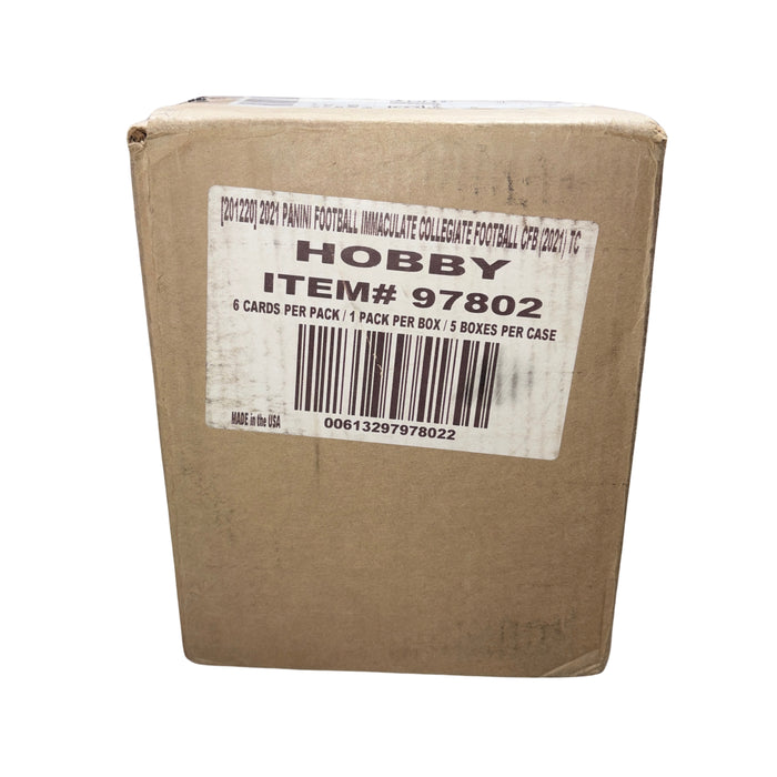 2021 Panini Immaculate Collegiate Football Hobby Box/Case SALE!