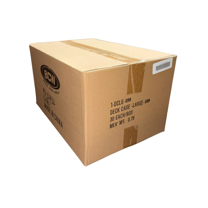 BCW Large Deck Case
