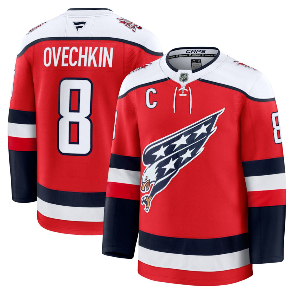 Alexander Ovechkin Washington Capitals Red Alternative Premium Player Jersey