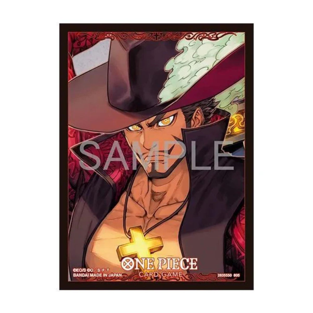 One Piece Card Game Sleeves Dracule Mihawk - Pastime Sports & Games