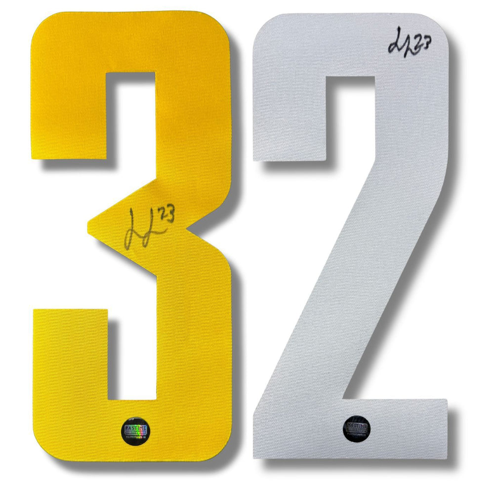 Jonathan Lekkerimaki Autographed Hockey Jersey Numbers - Pastime Sports & Games