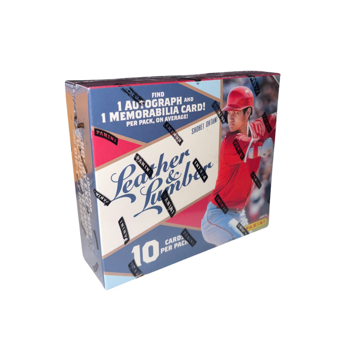 2019 Panini Leather & Lumber Baseball Hobby Box