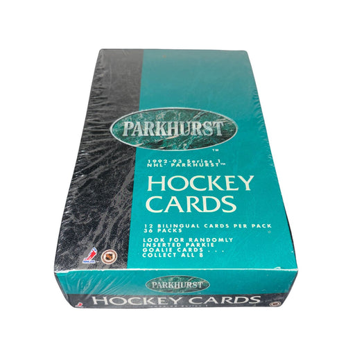 1992/93 Parkhurst Series 1/One  NHL Hockey Hobby Box