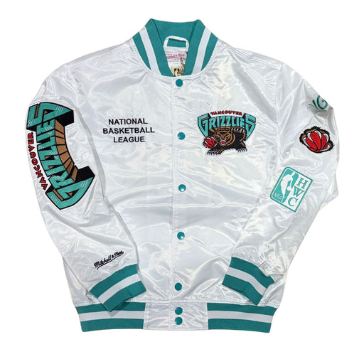 Vancouver Grizzlies White Arctic Lightweight Jacket - Pastime Sports & Games