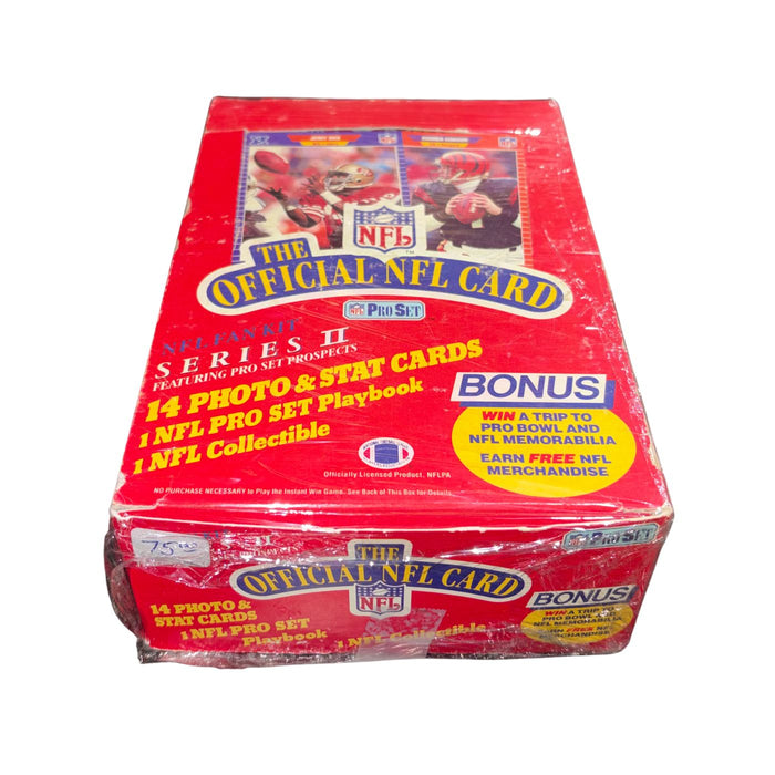 1989 Pro Set Series NFL Football Pack/Box - Pastime Sports & Games