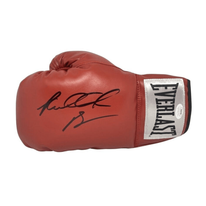 Riddick Bowe Autographed Boxing Glove