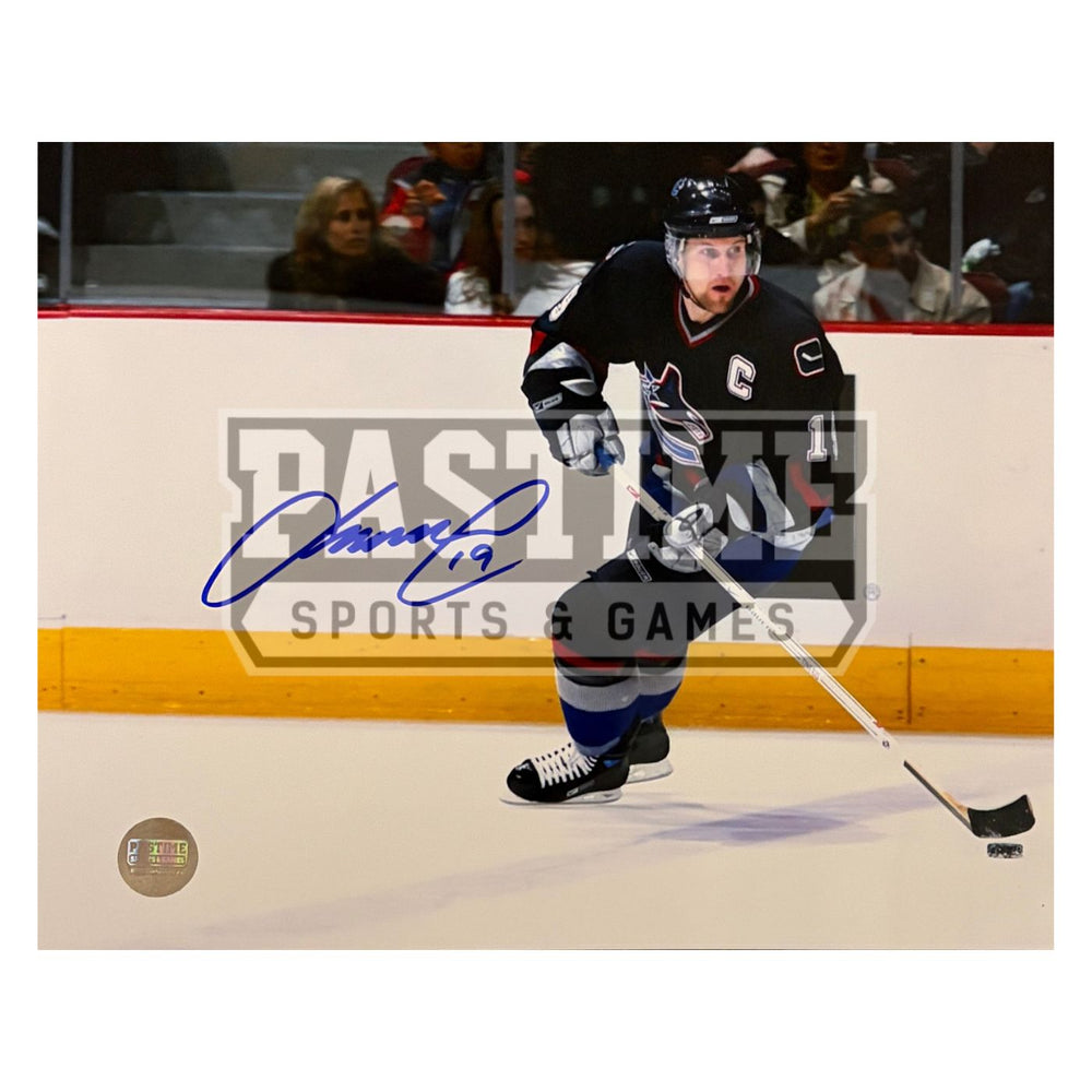 Markus Naslund Autographed Vancouver Canucks Photo (Home Orca Jersey Skating 6) - Pastime Sports & Games