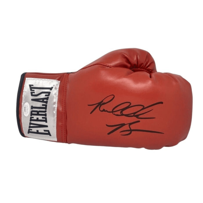 Riddick Bowe Autographed Boxing Glove