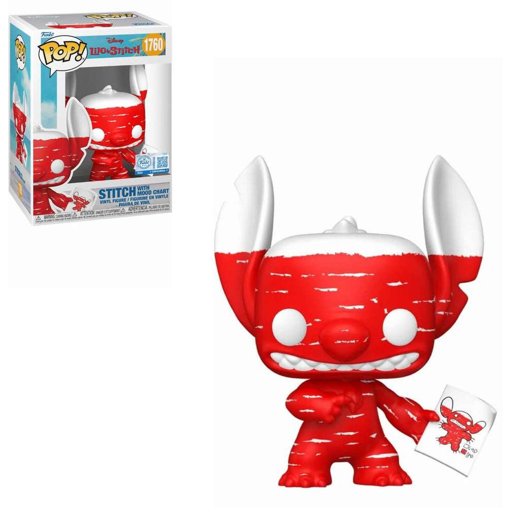 Funko Pop! Disney Lilo & Stitch Stitch With Mood Chart #1760