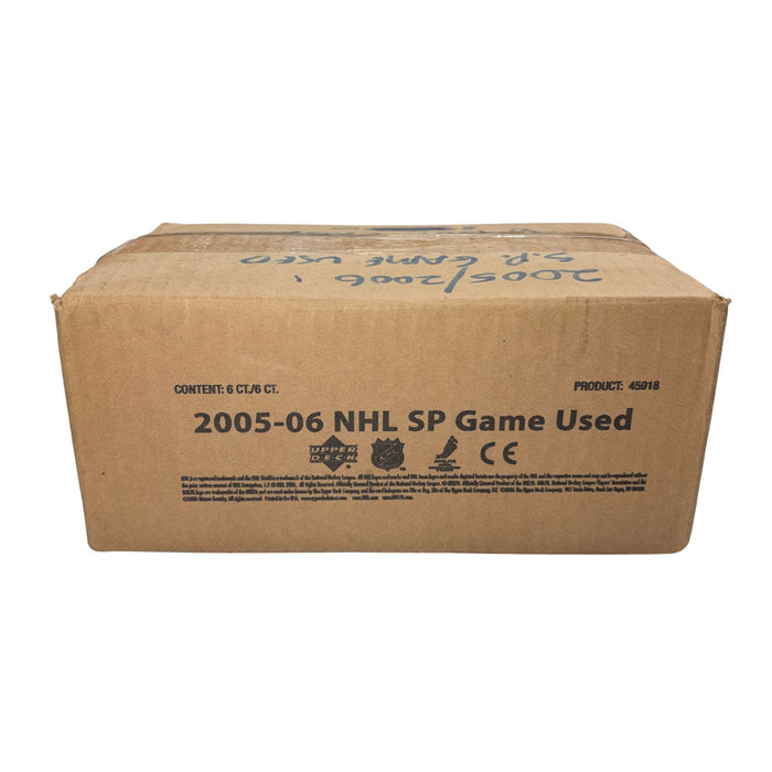 2005/06 Upper Deck SP Game Used Hockey Hobby Box/Case