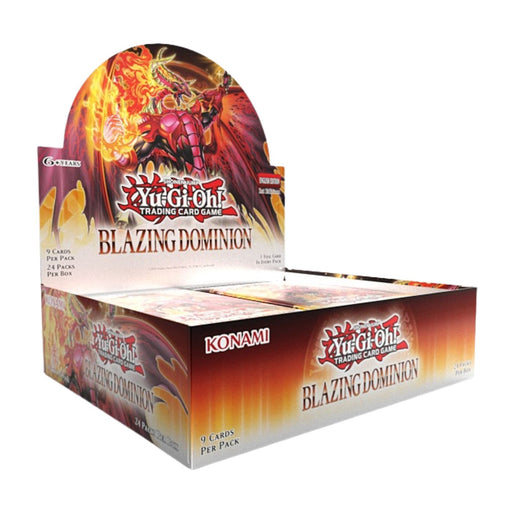 Yu-Gi-Oh! Blazing Dominion Booster Box/Case - Pastime Sports & Games