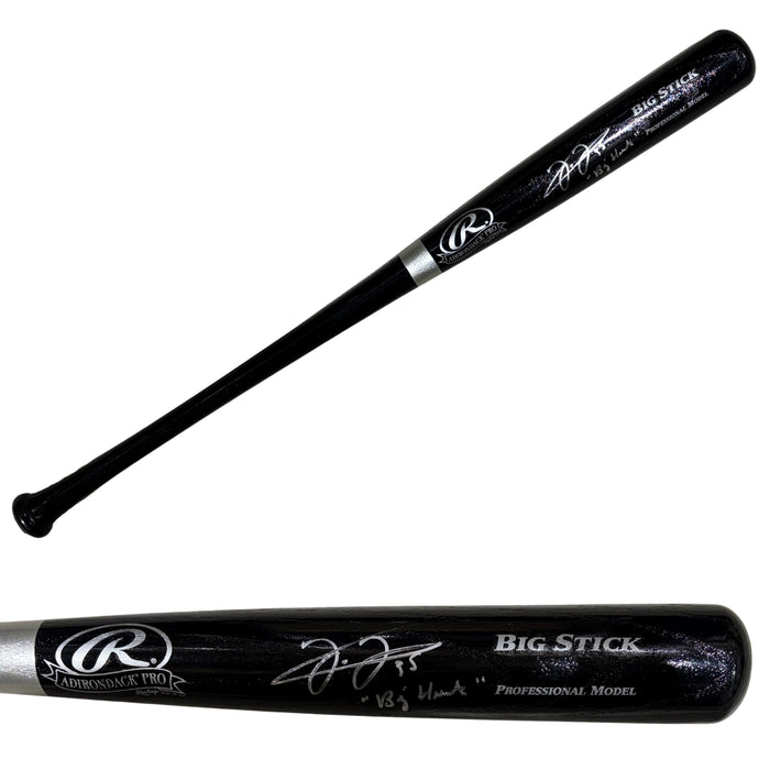 Frank Thomas Autographed Black Rawlings Bat Fanatics COA - Pastime Sports & Games