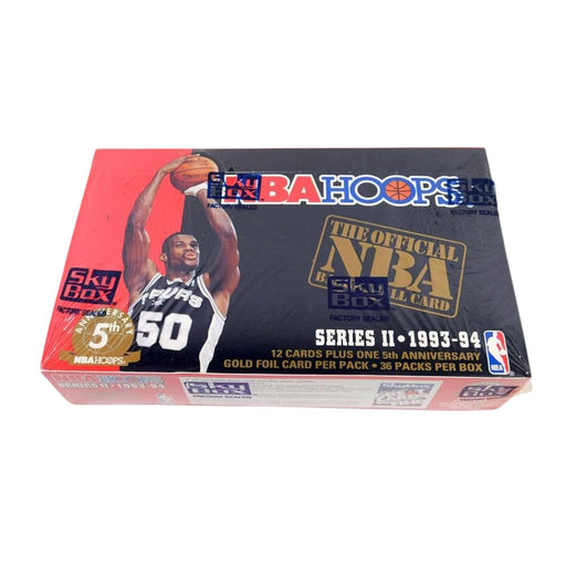1993/94 Hoops Series 2 Basketball Hobby Box