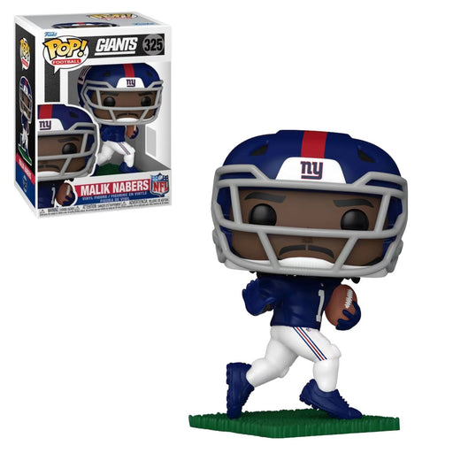 Funko Pop! Football New York Giants Malik Nabers #325 - Pastime Sports & Games