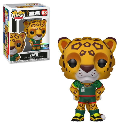 Funko Pop! Football FIFA Mascots 2026 World Cup Mexico Zayu #83 - Pastime Sports & Games