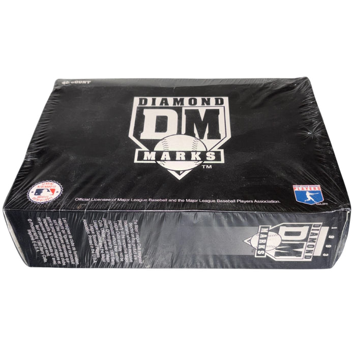 1993 Diamond Marks MLB Baseball Test Issue Box - Pastime Sports & Games