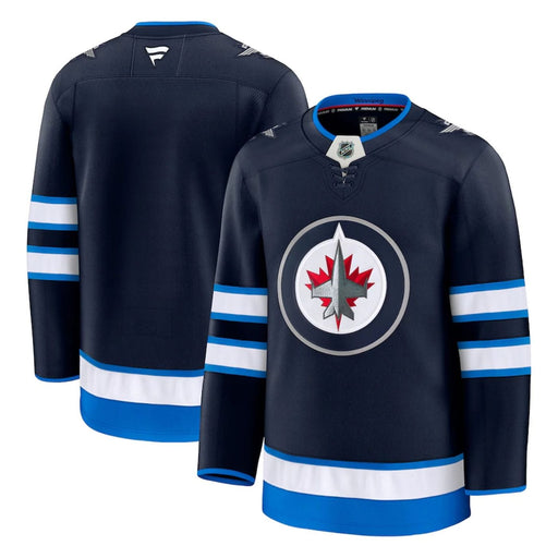 Blank Winnipeg Jets 2024 Navy Premium Hockey Jersey