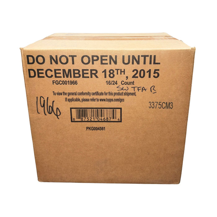 2015 Topps Star Wars The Force Awakens Series One Retail Box/Case - Pastime Sports & Games