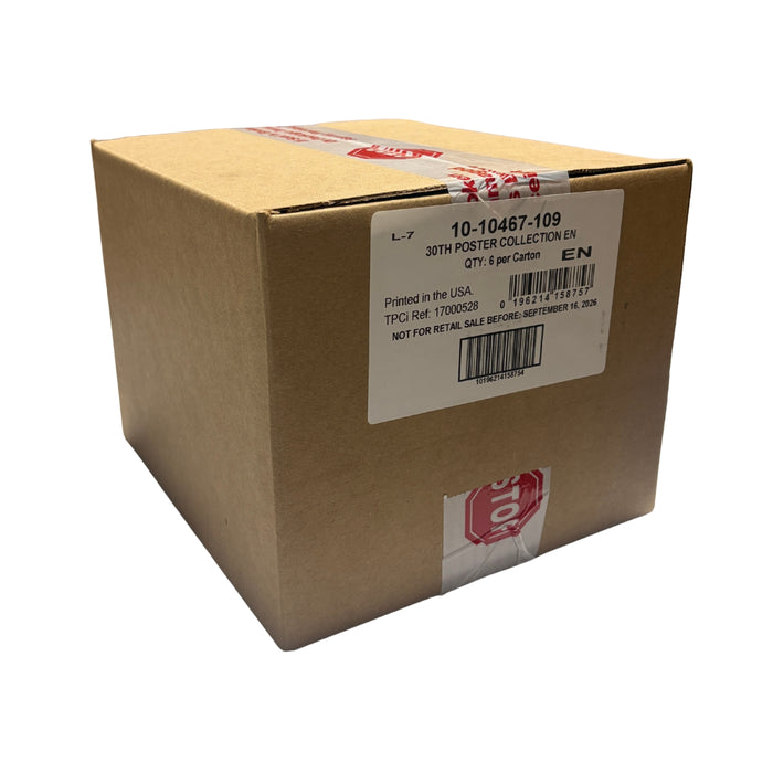 Pokemon 30th Celebrations Poster Collection Box/Case