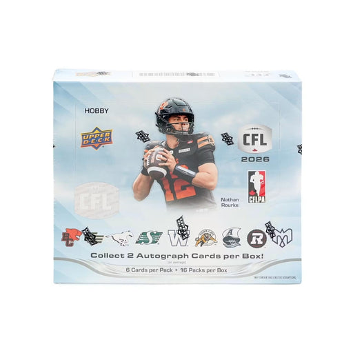 2026 Upper Deck CFL Football Hobby Box/Case