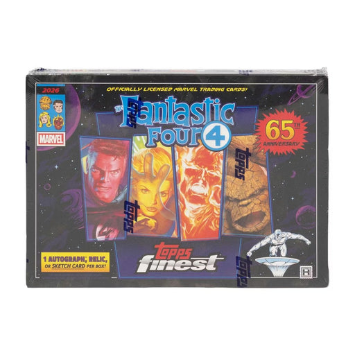 2025 Topps Finest The Fantastic Four Hobby Box - Pastime Sports & Games