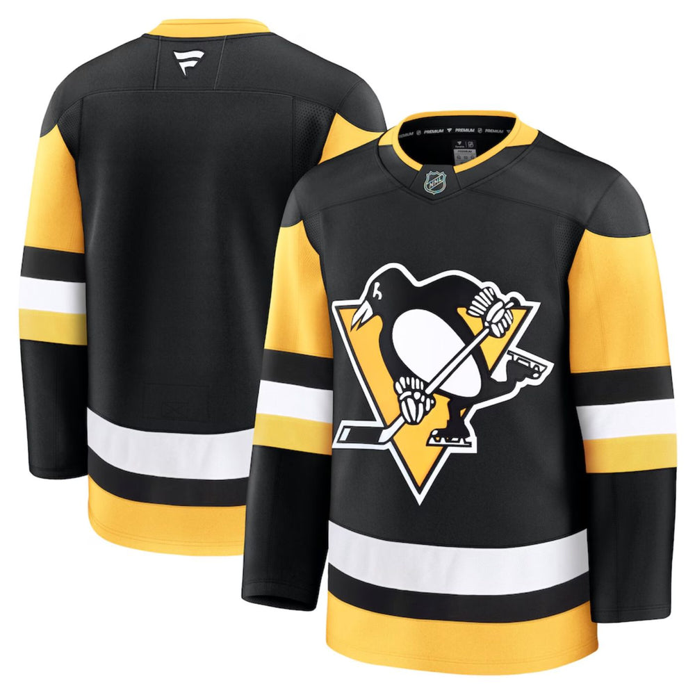 Blank Pittsburgh Penguins 2024 Black Premium Hockey Jersey