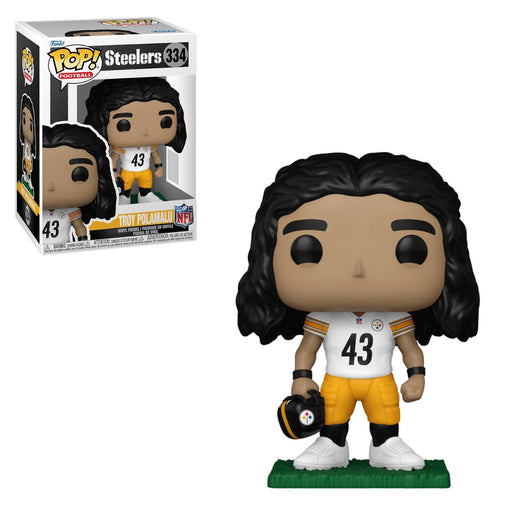 Funko Pop! Football Pittsburgh Steelers Troy Polamalu #334 - Pastime Sports & Games