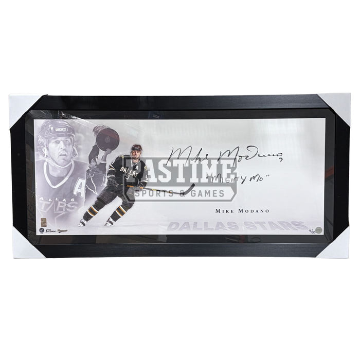 Mike Modano Autographed Dallas Stars Limited Edition Panoramic Print